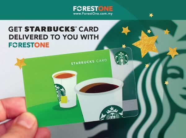 Get Starbucks Card with ForestONE