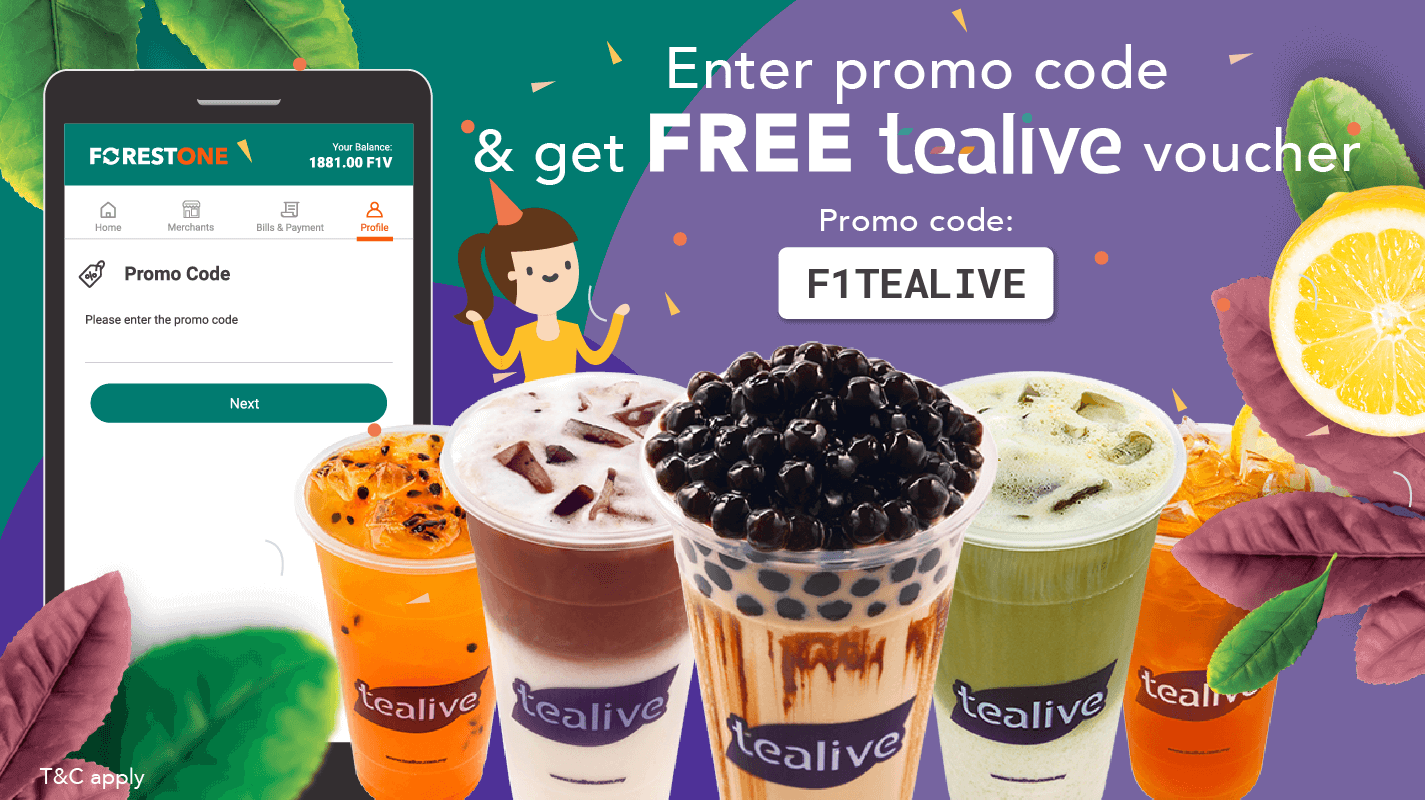FREE tealive FOR ALL