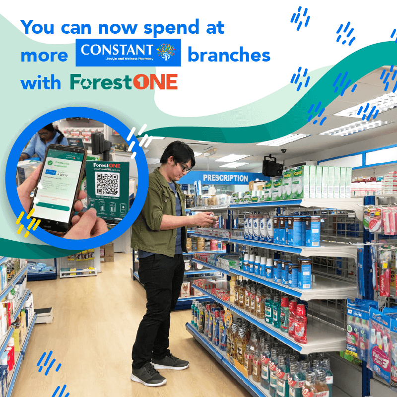 Spend at more Constant Pharmacy branches with ForestONE!