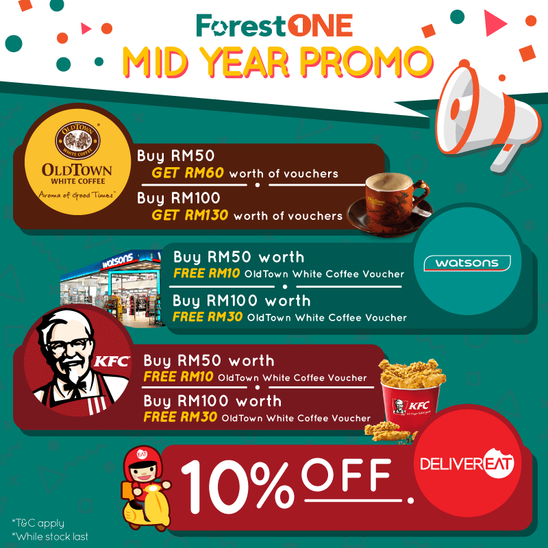 Time To Shop ForestONE With Mid Year Promo!