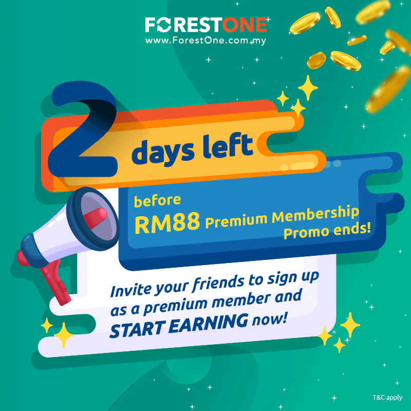 2 days left before our RM88 Premium Membership Promo ends!
