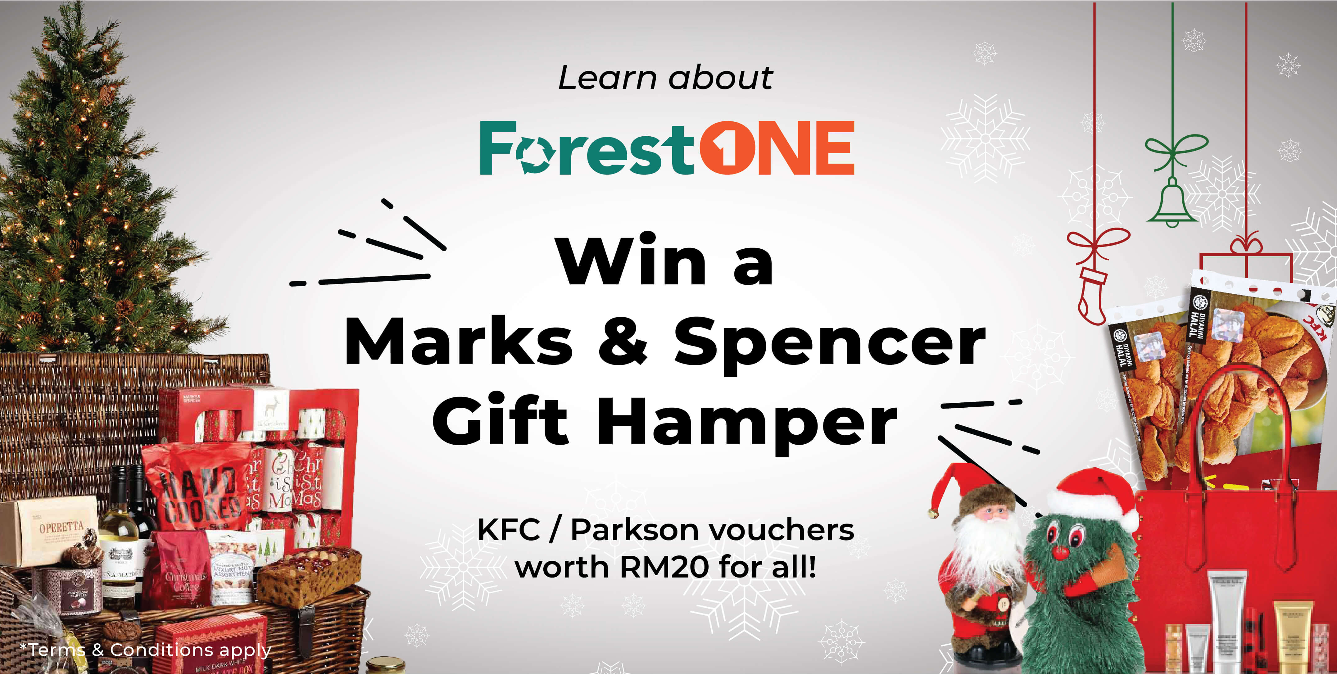Get KFC / Parkson vouchers & win a Mark & Spencer Hamper!