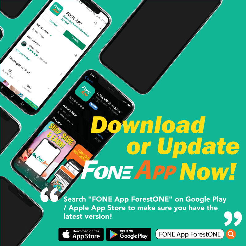 Download / Update FONE App now!