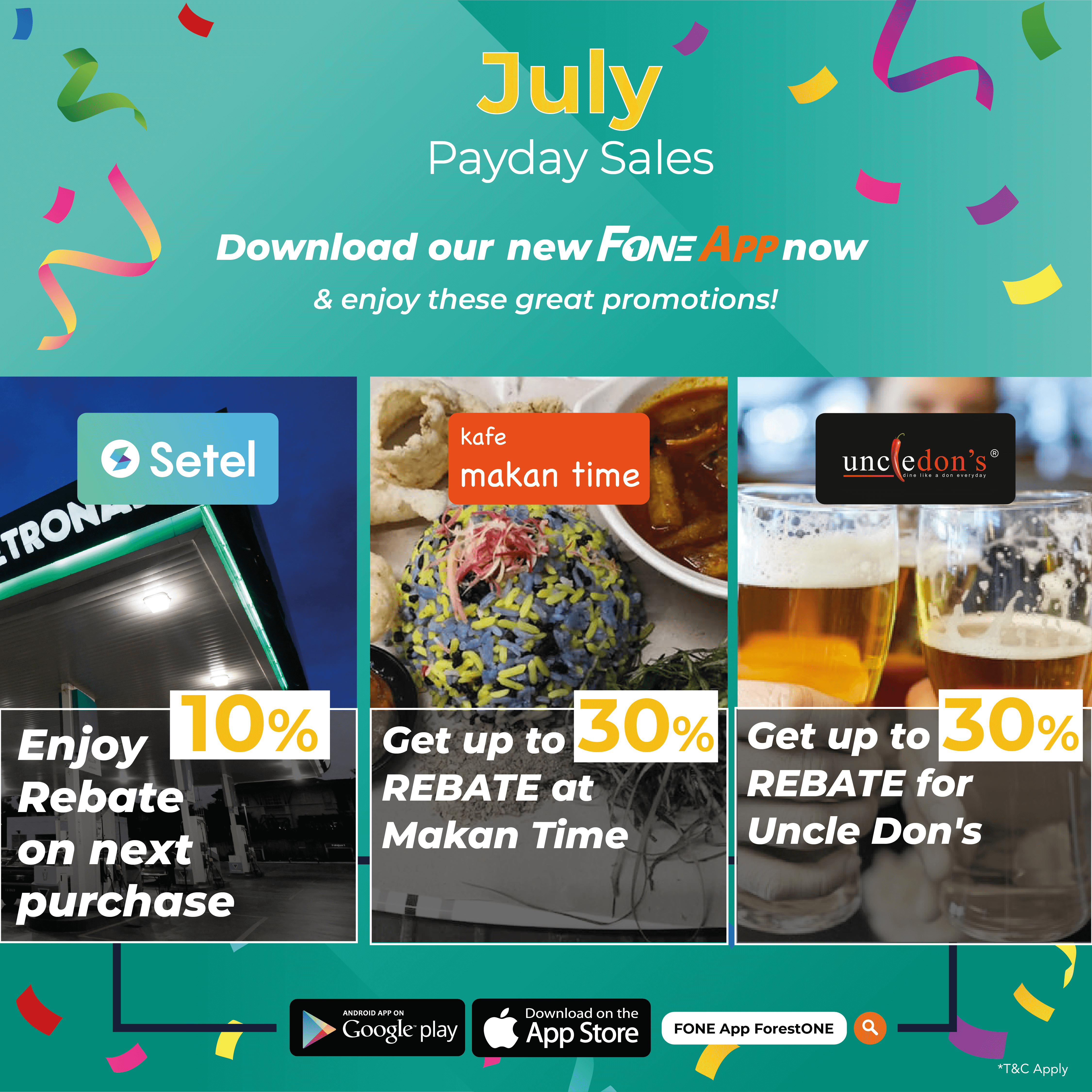 July Payday Sales Is Here!